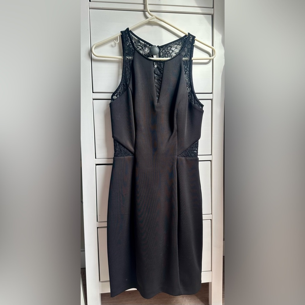 Guess Black Dress - Lace cut-outs